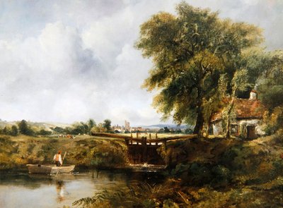Dedham Lock de Frederick Waters Watts