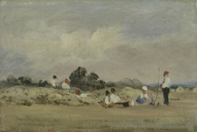 Segadores descansando de Frederick Waters Watts