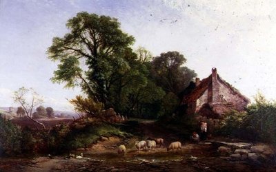 Cerca de Dedham, Essex de Frederick Waters Watts