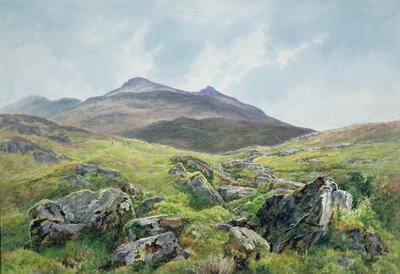 Paisaje, Snowdon de Frederick William Hayes