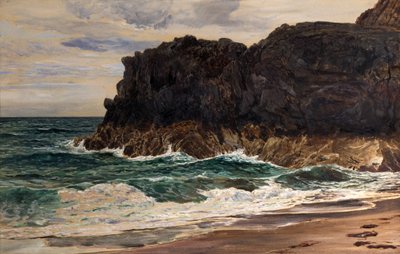 Roca del Faro, Llanddwyn, Gales del Norte de Frederick William Hayes
