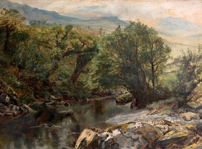 Piscina en Colwyn, Gales del Norte de Frederick William Hayes