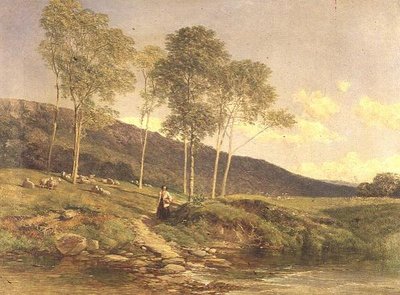 Un camino a través de los prados de Frederick William Hulme