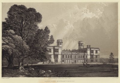 Castillo Ashby, Northamptonshire de Frederick William Hulme