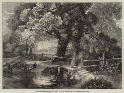 El Puente Peatonal en el Camino de Frederick William Hulme
