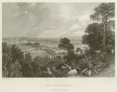 Las Potteries, desde Basford de Frederick William Hulme