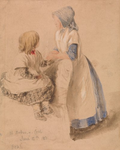 Niños galeses de Frederick William Hulme