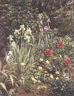 Un rincón del jardín de Frederick William Jackson
