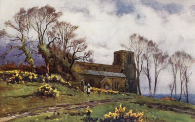 Iglesia de Burton Dassett de Frederick William Newton Whitehead