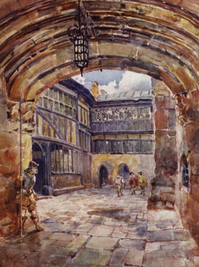 Patio, Salón de Santa María, Coventry de Frederick William Newton Whitehead