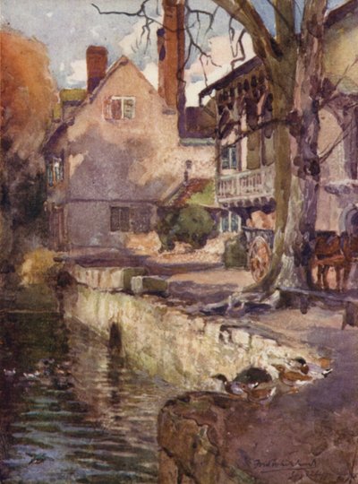 Molino de Guys Cliffe de Frederick William Newton Whitehead