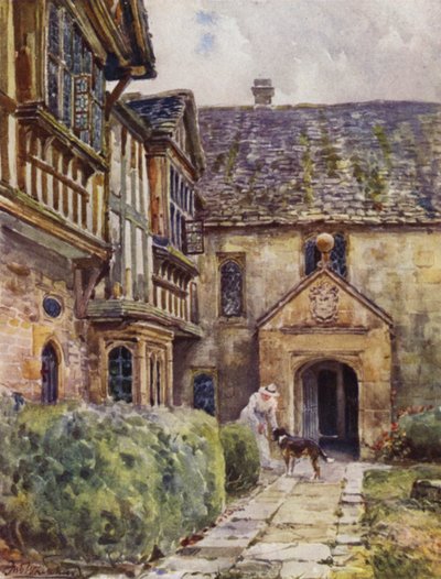 Casa solariega de Little Wolford de Frederick William Newton Whitehead
