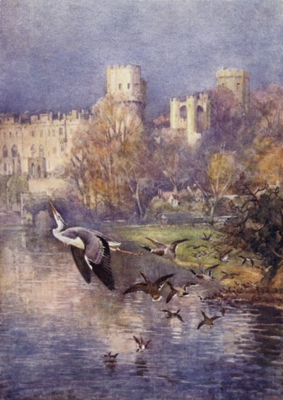 Castillo de Warwick de Frederick William Newton Whitehead