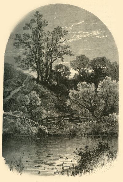Orillas del Housatonic, en Pittsfield, 1874 de Frederick William Quartley