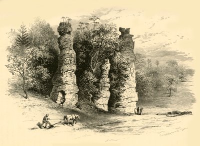 Torres naturales, 1872 de Frederick William Quartley