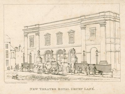 Nuevo Teatro Real, Drury Lane, Londres de Frederick Wilton Litchfield Stockdale