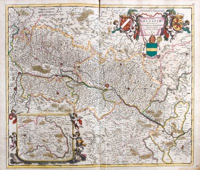 Alsacia, Francia de Frederick de Wit