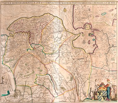 Groningen, Drenthe, Países Bajos de Frederick de Wit