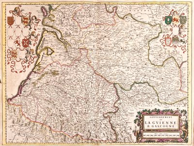 Guyenne, Gascuña, Francia de Frederick de Wit