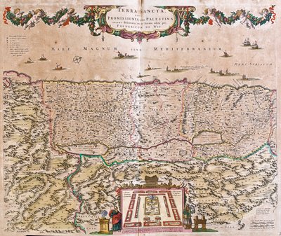 ¿Israel, Jordania Occidental de Frederick de Wit