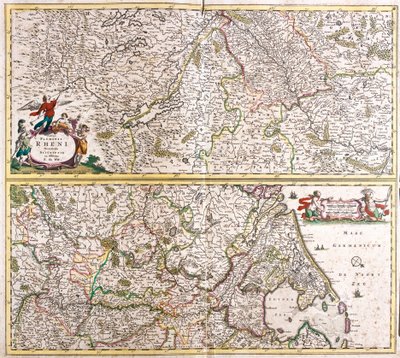 Mapa de Renania (Alemania) de Frederick de Wit