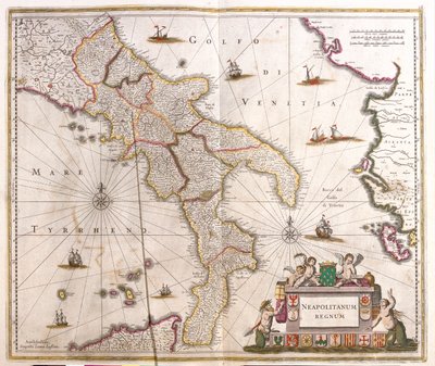 Molise, Campania, Calabria, Basilicata, Apulia , Italia de Frederick de Wit