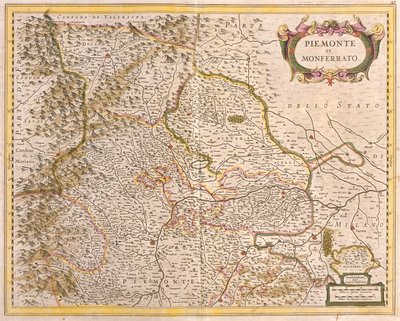 Piamonte, Italia de Frederick de Wit