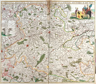 Valonia, Nord-Pas-de-Calais, Bélgica, Francia de Frederick de Wit