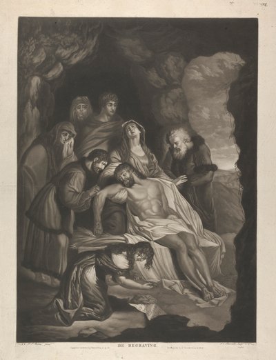 El entierro de Frederik Christiaan Bierweiler