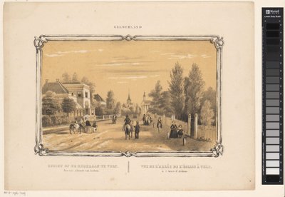 Avenida de la Iglesia en Velp
Vista de la Kerklaan en Velp. A una hora de Arnhem (título del objeto)
Gelderland (título de la serie en el objeto) de Frederik Lodewijk Huygens