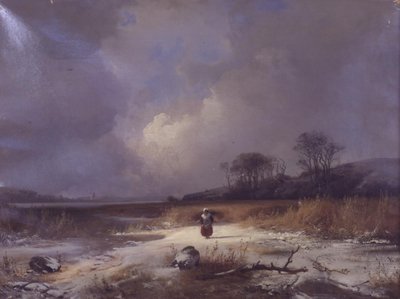 Paisaje invernal de Frederik Rohde