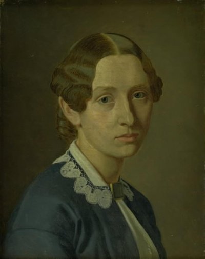 Thomasine Ludvigne Vermehren, nacida Grüner, esposa del artista de Frederik Vermehren