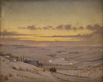 Noche de invierno en Susåen de Frederik Vermehren