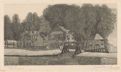 Polderhuis (título original del objeto) de Frederik van der Harst (signed by artist)