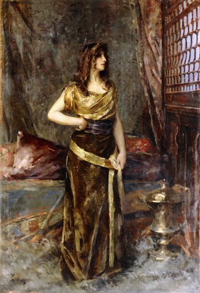 Autorretrato (óleo sobre lienzo) de Frederique Vallet Bisson