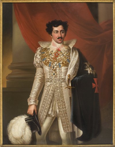 Retrato de Oscar I (1799-1859), rey de Suecia y Noruega de Fredric Westin
