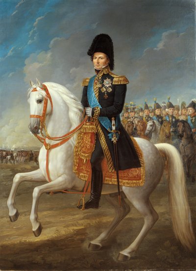 Retrato de Jean Baptiste Jules Bernadotte (1763-1844), Mariscal de Francia, Rey de Suecia y Noruega de Fredric Westin