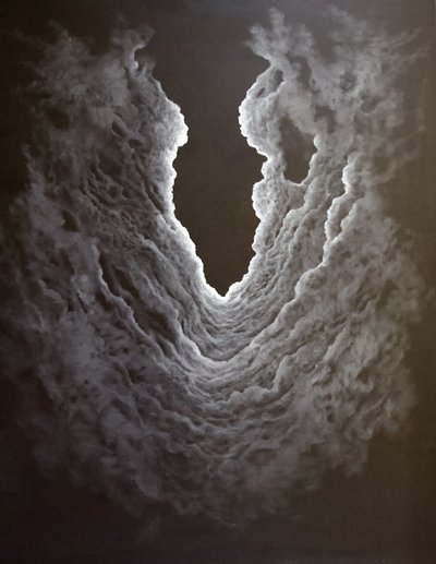 Túnel de nubes arremolinadas de Fredrik Olsen
