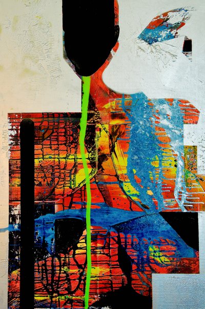 Figura abstracta llena de vida de Fredrik Olsen