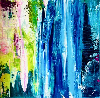 Abstracto vibrante y fluido de Fredrik Olsen