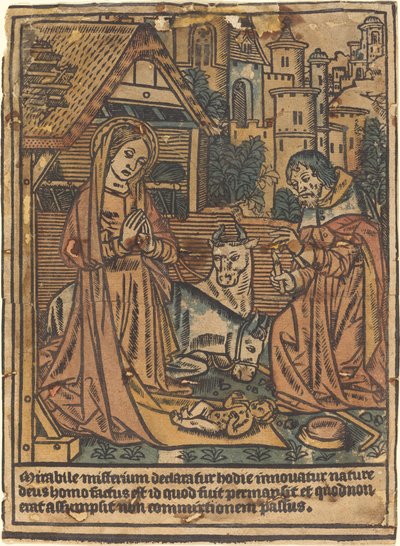 La Natividad de French 15th Century