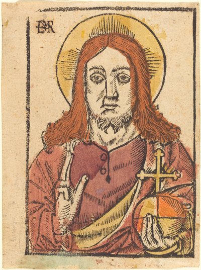 Salvator Mundi de French 15th Century or Master EMR