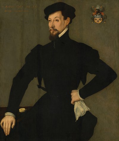 Retrato de un Miembro de la Familia Quaratesi de French 16th Century