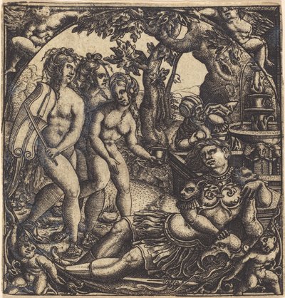El Juicio de Paris de French 16th Century