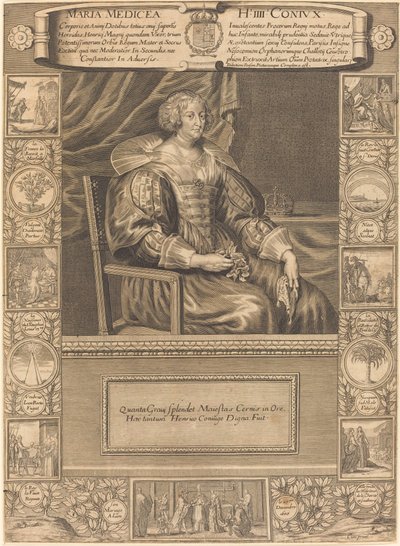 María de Médici de French 17th Century
