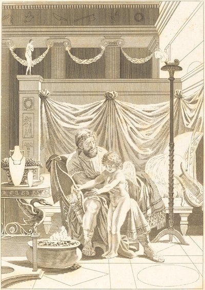 Otra imitación: El amor mojado de French 18th Century