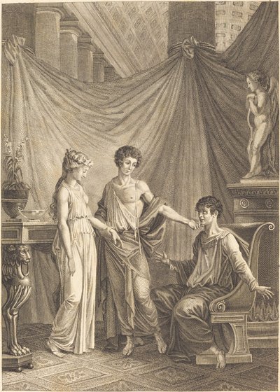 Los dos amigos de French 18th Century
