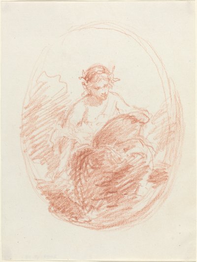 Figura Alegórica de French 19th Century