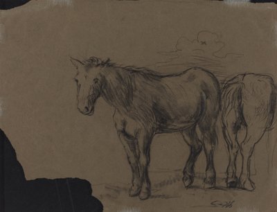 Caballos de French 19th Century