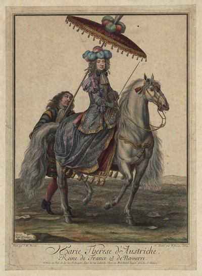 María Teresa de España 1638-1683, reina consorte de Francia y Navarra, 1682 de French Master